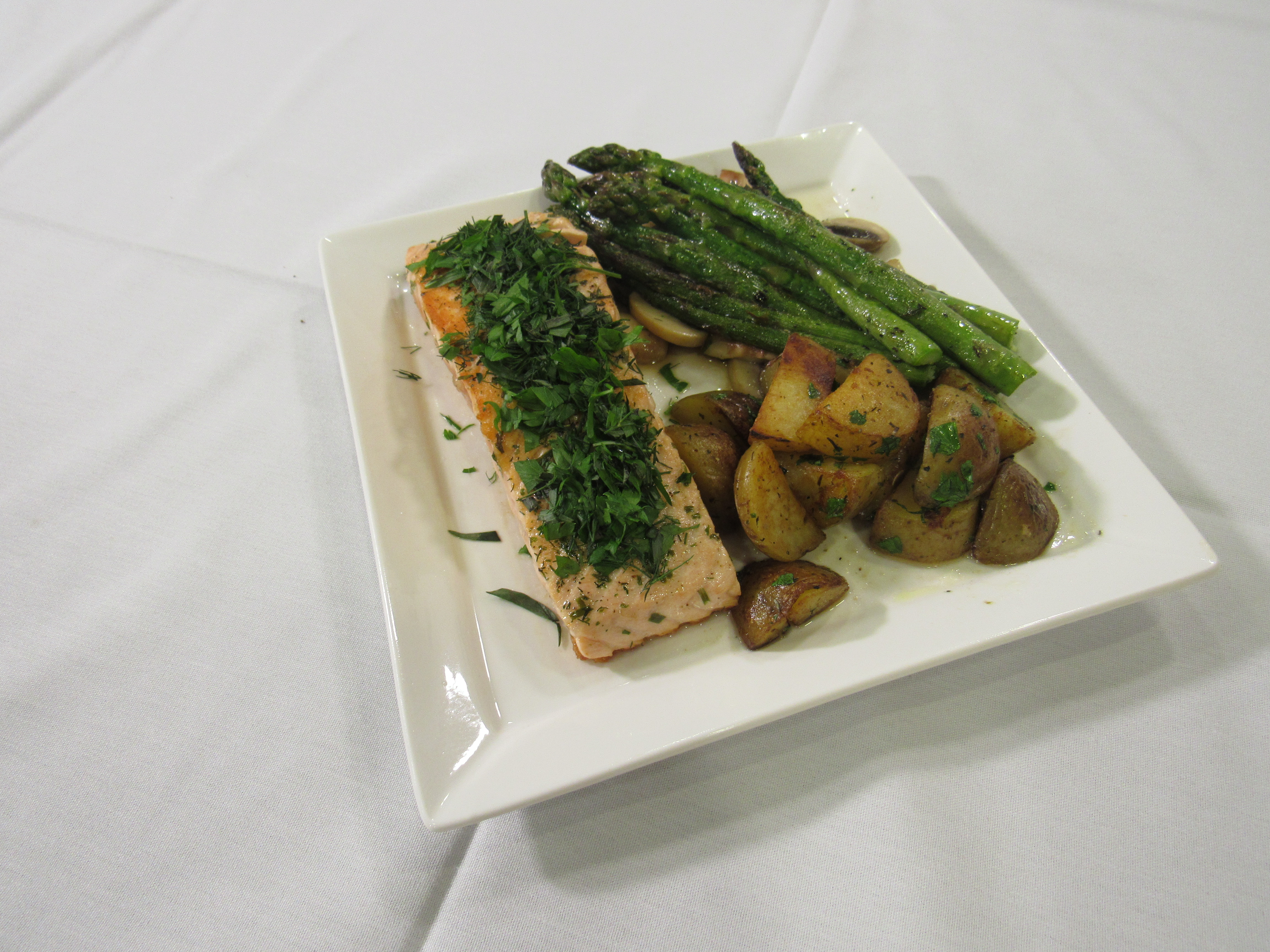 Salmon Fillet with Herbs